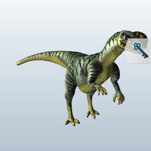 dracovenator v1 Dinosaurier bedruckbar ist lowpoly 3d print model - Mito3D