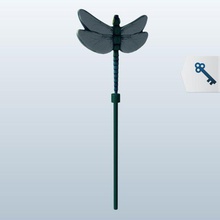 dragonfly v2 lawn ornament decorations printable lowpoly 3d print model - Mito3D