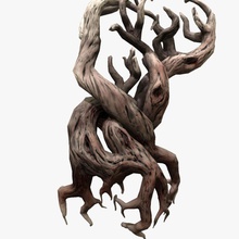 albero secco 3dnext corteccia bonsai ramo il truffatore ent fantasia la foresta verde di halloween ivy foglia modello pianta root spaventoso secolare spooky legno 3d print model - Mito3D