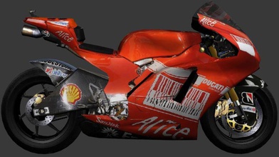 ducati desmosedici rr aabali moto personalizzato la kawasaki modello monster motogp motosport ninja r1 sport il veicolo yamaha 3d print model - Mito3D