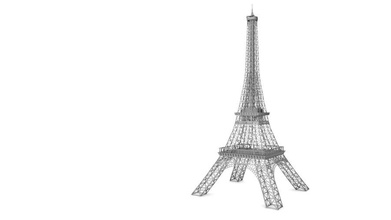 eiffel tower Architektur eifel eifle fair Frankreich Französisch historische Symbol ifle Wahrzeichen Modell paris robguest Stahl Struktur Turm Welt 3d print model - Mito3D