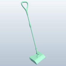 electric broom v1 tools equipment printable lowpoly 3d print model - Mito3D