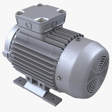 elektrik motoru 3d molier Görünümüdür ac dc elektromotor motor fabrika genel indüksiyon endüstriyel uluslararası makine max model parçalar bitki güç rotor yedek statör V-ray'in 3d print model - Mito3D