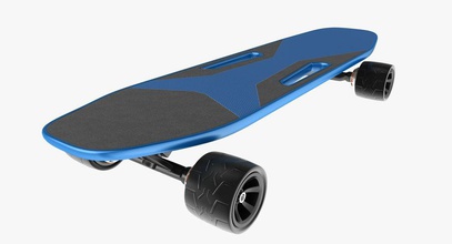 electric skateboard future futuristic gyroscope lexxiam model outdoor scooter toy 3d print model - Mito3D