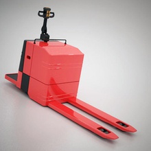 electric warehouse pallet jack cart elements hand hydraulic industrial lift manual market qlee steel storage tool tow transport trolley truck vehicle walkie wheel 3d print model - Mito3D