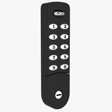 electrónica digital locker 0 1 2 3 3d 4 5 6 7 8 9 caso código la combinación de puerta teclado casillero modelo newlc número candado protección seguro seguridad secreto 3d print model - Mito3D
