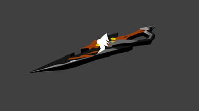 elsword - reckless fist's sword avatar fist weapons 3d print model - Mito3D