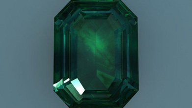 emerald Schmuck gem Stein grün Juwel 3d print model - Mito3D