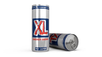 energy drink can beverage coffein drinking food model ruslan76 3d print model - Mito3D