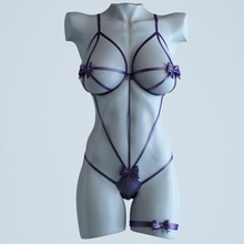 erotik iç çamaşırı 3dartmasterwork bikini sütyen karakter bez kıyafetler elbise kukla kadın kız manken model çıplak külot seksi string yüzme tanga 3d print model - Mito3D