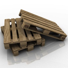 euro pallet architettura e elementi entrepot epal eur europa furiax industriale industria modello pal tavolozza parti sito di archiviazione trasporto magazzino legno 3d print model - Mito3D