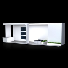 sergi 2 stand 3d reklam iş gösteri tasarım ekran expo mobilyalar mobilya fütüristik hefturush model sunum dükkanı göster dur 3d print model - Mito3D
