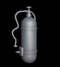 extinguisher 3d print model - Mito3D