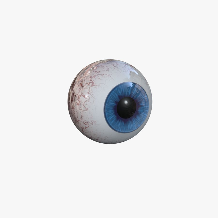 eye boll 3d aircraft airplane anatomy cornea eyeballs human iris lens model people plane pupil realistic sclera vision zerg lurker 3D print model - Mito3D