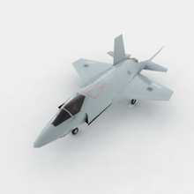 f-35 jsf jet fighter 35 35jsf air aircraft airplane f f35 fast force joint lightning military navy plane protocg royal stovl strike us usaf 3d print model - Mito3D