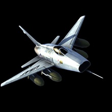f100 100 air aircraft airplane american bomber f fighter force jet military model north plane sabre state super supersonic transportation united usaf wingkk 3d print model - Mito3D