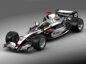 f1 mclaren 2005 1 de carro rápido fórmula laren mc a mercedes um corrida esporte squir do veículo 3d print model - Mito3D