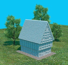 fachwerkhaus 7 7s juegos de mesa la junta mapas terreno moderno arquitectura 3d print model - Mito3D