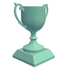 padri giornata trofeo v1 giorno il statue busti stampabile lowpoly 3d print model - Mito3D