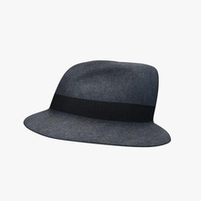 fedora v01 fötr şapka giyim yazdırılabilir lowpoly 3d print model - Mito3D