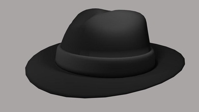 fedora l'accessoire de l'habillement blade113 caractère vêtements la mode gangster chapeau coiffe mafia l'homme modèle vieux s 3d print model - Mito3D