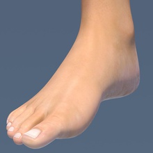 female foot anatomy ankle bare body character extremities girl human lady legs limbs maiden model nail naked nude people person realistic sexy sogun sole tan toe woman young 3d print model - Mito3D