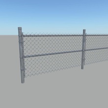 fence architecture boundary column construction digital elements exterior garden gate grid griffix guard home house industrial metal model outdoor parking street structure studios wall 3d print model - Mito3D