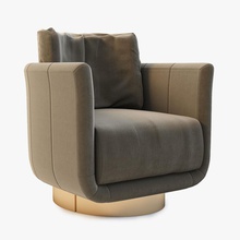 fendi casa QT küçük koltuk 3d 3dready sandalye çağdaş tasarım funky mobilyalar mobilya lemaire lüks model modern fotoğraf gerçekçi sansasyonel şok thierry 3d print model - Mito3D
