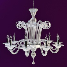 fendi chandelier architecture crystal elements furnishings furniture lamp light model modern 3d print model - Mito3D