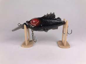 fishing lure - ugly ver3 bass custom sports 3d print model - Mito3D