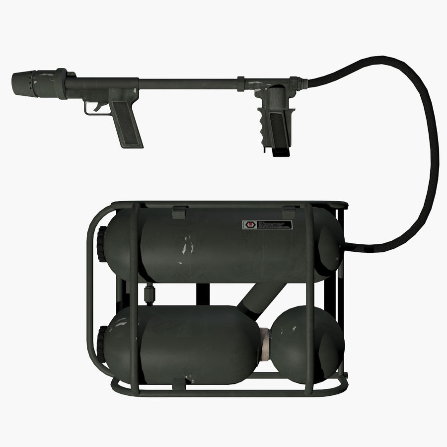 1 lav silahı, askeri silah - otantik meşale ordu topçu ateş ilk alev flamethrower yanıcı oyun gaz sıvı model modern omnienergy kişi mermi propan atıcılar tank atıcı video 3D print model - Mito3D