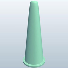 floor cone mandrel v1 Boden Kegel Dorn tools - Ausrüstung bedruckbar ist lowpoly Werkzeuge-Ausrüstung 3d print model - Mito3D