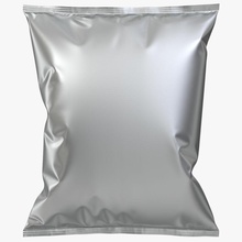 l'emballage alimentaire 02 3d sac en vrac les copeaux le chrome café conteneur de boire papier d'aluminium aliments métal modèle pack plastique sachet réaliste snack doux syutkinanton vide vray 3d print model - Mito3D