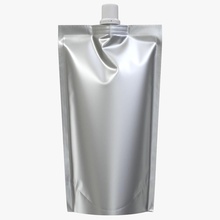 l'emballage alimentaire 03 3d sac des boissons le chrome conteneur doypack de boire papier d'aluminium les aliments la confiture jus liquide modèle pack en plastique sachet réaliste temps réel syutkinanton vide vray 3d print model - Mito3D