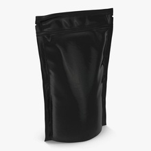 gıda vakum torbası siyah kapalı 3d molier çanta boş kahve kap hızlı uluslararası model paketi ambalaj paketleri plastik kese ürün koruma poşet mühür aperatif şablon sarma zip 3d print model - Mito3D