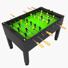 tabella di foosball palle bar birdfix foos il biliardino calcio hobby modello rod sportcoin torneo 3d print model - Mito3D