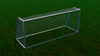 Fußball-Tor Fußball Ziel sport Sport 3d print model - Mito3D