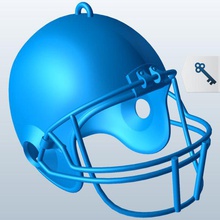 football helme v2 football helmet sports figures  equipment helme printable lowpoly sports figures equipment