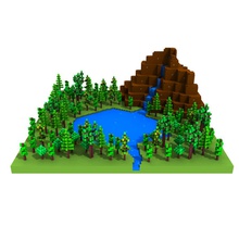 forest scene bark camp cartoon environm exterior foliage game lake leaf lower model nature pine plant poly scenery simple spruce toy tree voxel wood z4ta 3d print model - Mito3D