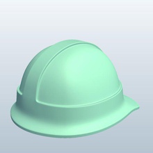 v1 orman güvenliği baret güvenlik zor şapka giyim yazdırılabilir lowpoly 3d print model - Mito3D
