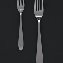 forks cafe cutlery dining dinner dinnerware flatware food fork furnishings household kitchen model pastry pastryfork restaurant serving silver silverware syol table tableware utensil 3d print model - Mito3D