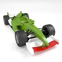 la fórmula 1 coche chronoclast concepto f1 leche de modelo uno raza deporte vehículo 3d print model - Mito3D