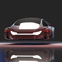 vettura futuristica 7 aerodinamica aeromobili auto concetto drone elettrico fi volare futuro futuristico giimann modello motore sic sci scifi sport il taxi di trasporto veicolo moto d'acqua 3d print model - Mito3D