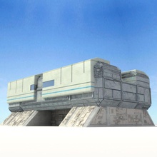 3d futuristik sci fi yapı multimedya uzaylı mimarlık bina şehir fantezi kurgu fütüristik ev model modern bilim scifi alanı yıldız istasyonu yapısı evren kentsel savaş 3d print model - Mito3D