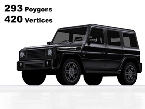 g-class brabus lowpoly benz big car class g game heavy jeep lower mercedes off poly reliable 3d render road suv traffic transport vehicle visualisation viz 3d print model - Mito3D