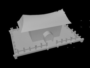 game enviorment home architecture 3d print model - Mito3D