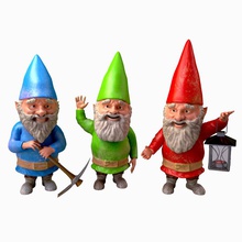garden gnomes pack 3d candle cartoon ceramic character collection decoration gnome guys high human lantern male man max model ornament outdoor outside props quality sculpture visualdestination vray 3d print model - Mito3D