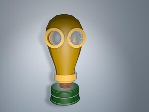 máscara de gas aire la colección médica modelo el veneno ciencia swivaller 3d print model - Mito3D