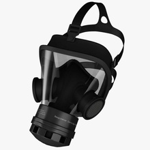 gaz maskesi 3degestar aksesuar mimarlık bio biohazard biyolojik bnc kartuş karakter kimyasal kıyafetler elemanları gasmask tehlike maske model nükleer zehir radyasyon respiratör zehirli toksin silah 3d print model - Mito3D