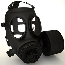gasmask bio biohazard biological bnc character chemical clothes coboide gas hazard mask model nuclear poison radiation toxic toxin weapon 3d print model - Mito3D